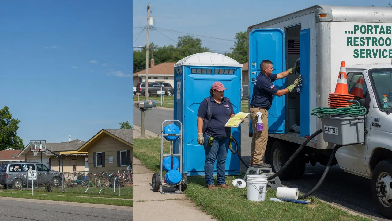 Portable Toilet Rental in Olathe, KS near me